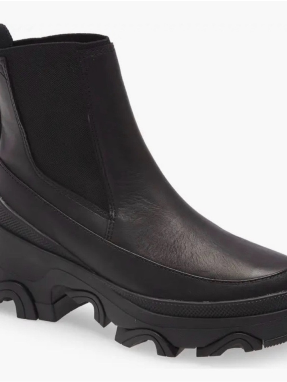 Sorel Black Black Brex Waterproof Chelsea Boot Size 8.5
